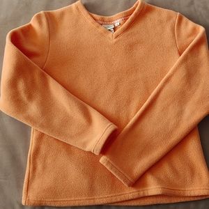 LL Bean Polartec Fleece Sweatshirt Top sz M